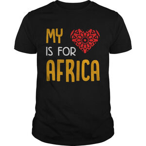 My Heart Is For Africa Shirt